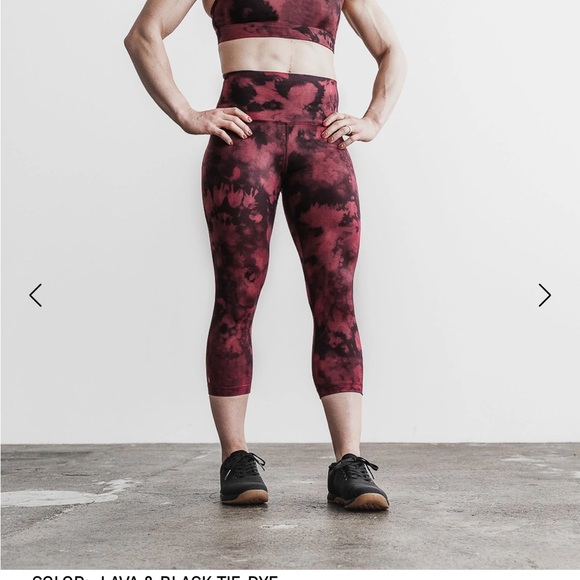 NOBULL WOMEN'S TIE-DYE HIGH-RISE MATTE TIGHT 21" - Picture 3 of 4